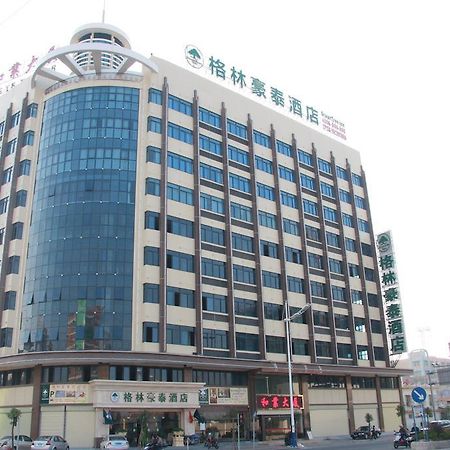 Greentree Inn Guangdong Shantou Chengjiang Road Business Hotel Bagian luar foto
