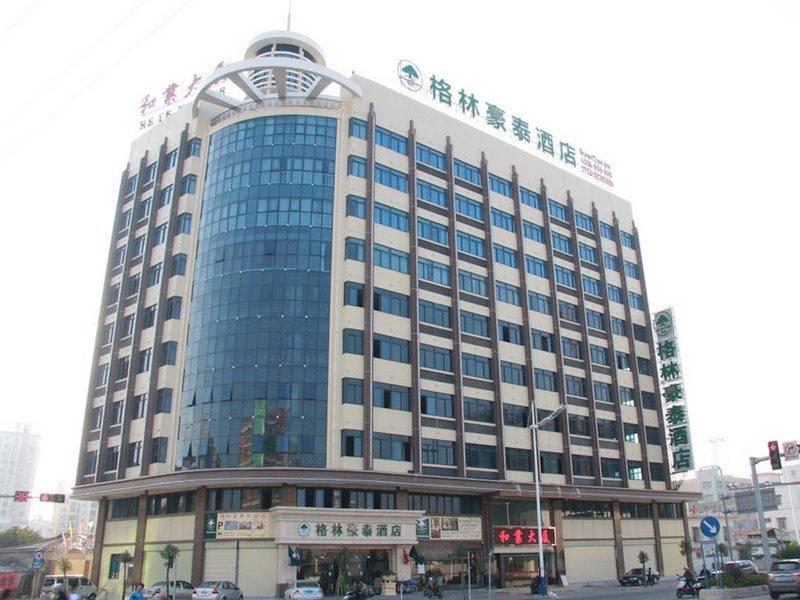 Greentree Inn Guangdong Shantou Chengjiang Road Business Hotel Bagian luar foto