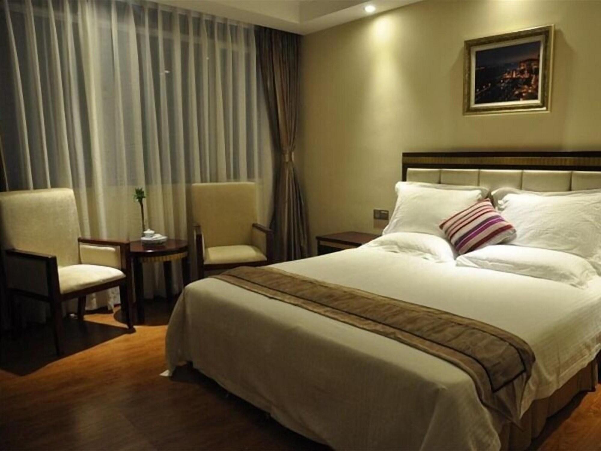 Greentree Inn Guangdong Shantou Chengjiang Road Business Hotel Bagian luar foto
