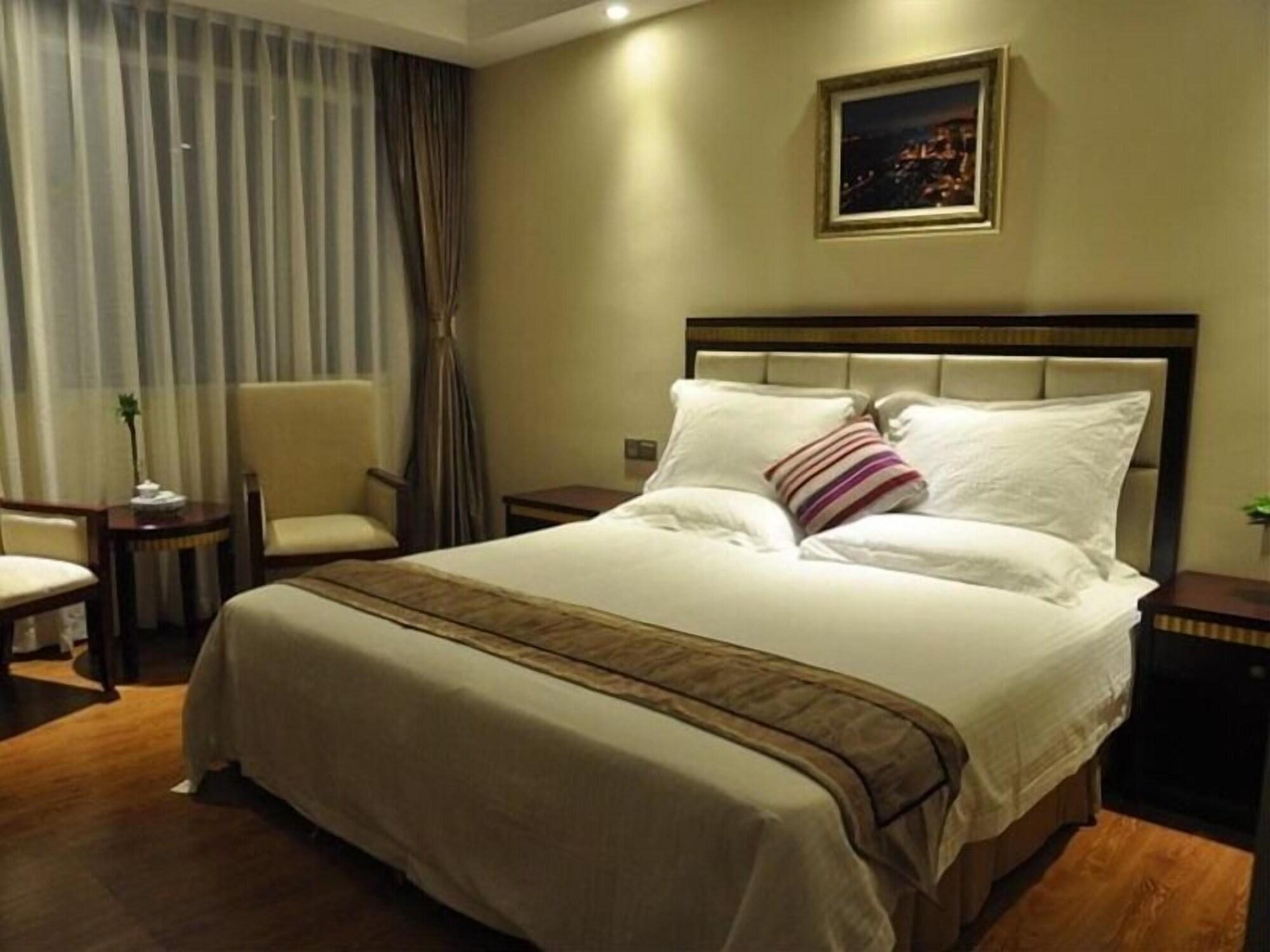 Greentree Inn Guangdong Shantou Chengjiang Road Business Hotel Bagian luar foto