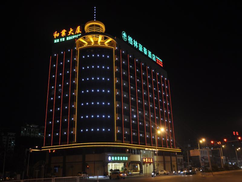 Greentree Inn Guangdong Shantou Chengjiang Road Business Hotel Bagian luar foto